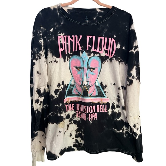 Pink Floyd Tie-Dye Long Sleeve Tee - Picture 1 of 10